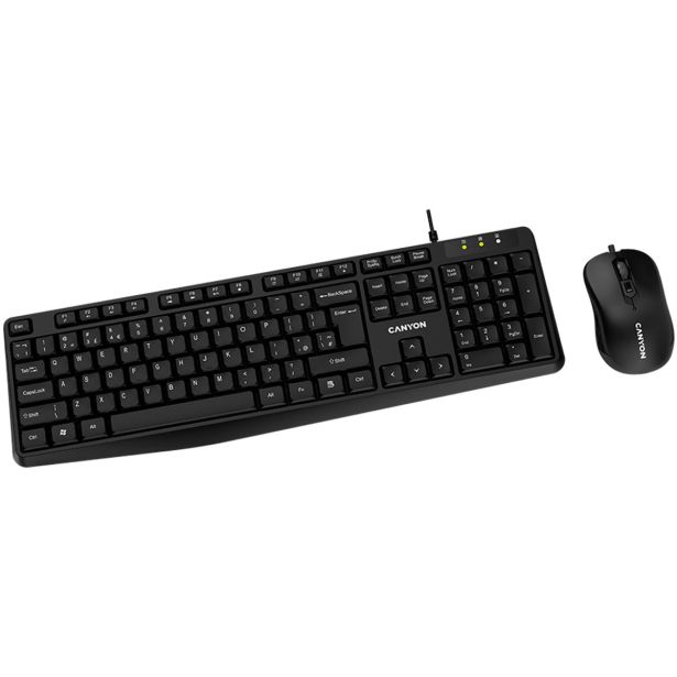 TIPKOVNICA CANYON SET-1, USB STANDARD CNE-CSET1-AD