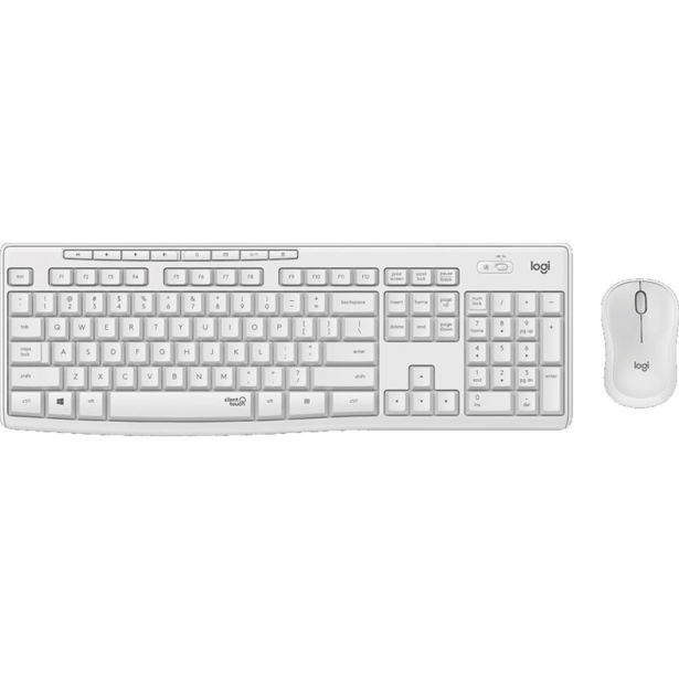TIPKOVNICA LOGITECH MK295W BELA