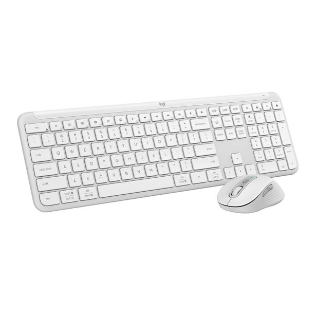 TIPKOVNICA LOGITECH MK950 SIGNATURE SLIM COMBO BELA