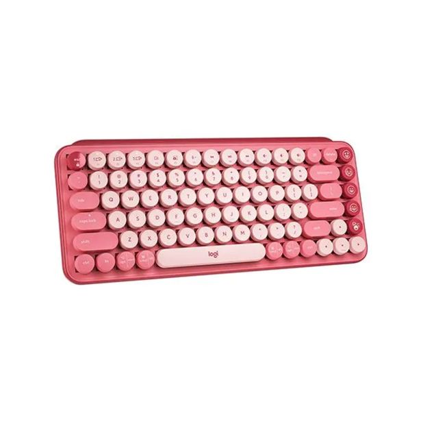 TIPKOVNICA LOGITECH POP KEYS, ROZA