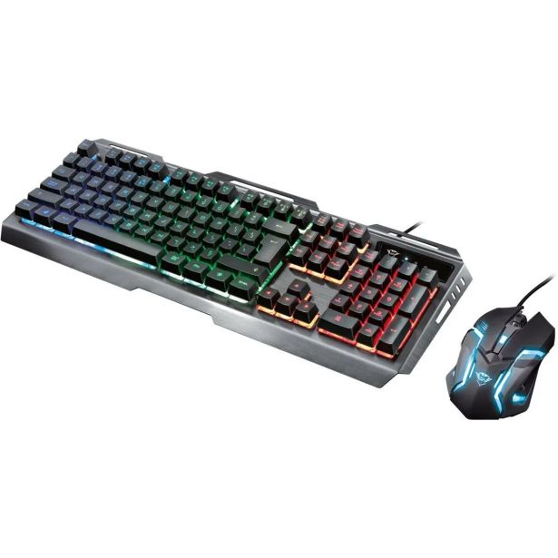 TIPKOVNICA + MIŠKA TRUST GXT 845 TURAL GAMING SET