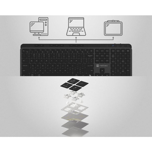 TIPKOVNICA NATEC MEDUSA BREZŽIČNA PROFESIONALNA