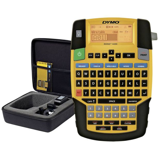 TISKALNIK NALEPK DYMO INDUSTRIJSKI RHINO 4200