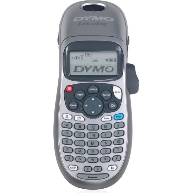 TISKALNIK NALEPK DYMO LETRATAG LT100H + GRATIS BATERIJE