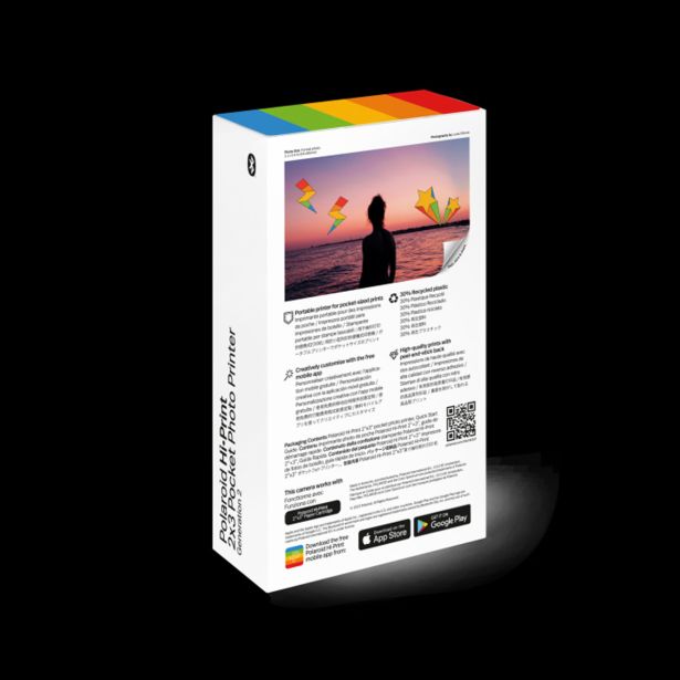 TISKALNIK POLAROID HI-PRINT 2 ČRNA