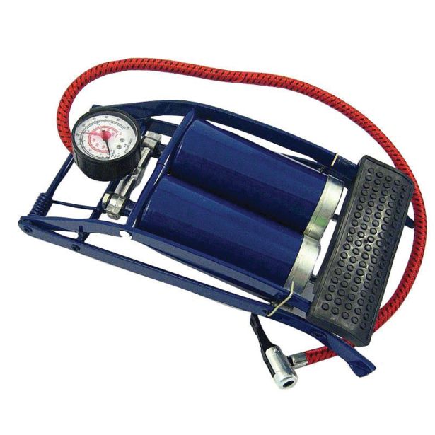 NOŽNA TLAČILKA CARCOMMERCE DVOCILINDRIČNA