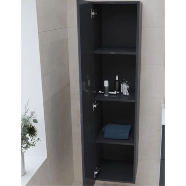 TOALETNA OMARICA VITRA 35X35X145CM VITRA MIA ANTRACIT