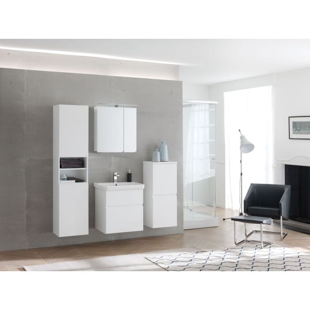 TOALETNA OMARICA KOLPA SAN TOO 80 WH OXANA BELA TOAL. Z LED, STIKALO,VTIČ