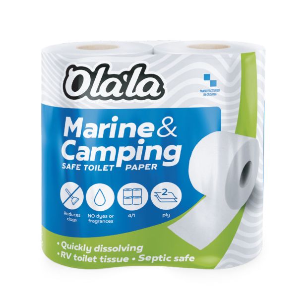 TOALETNI PAPIR OLALA MARINE & CAMPING 4/1 2 SL.