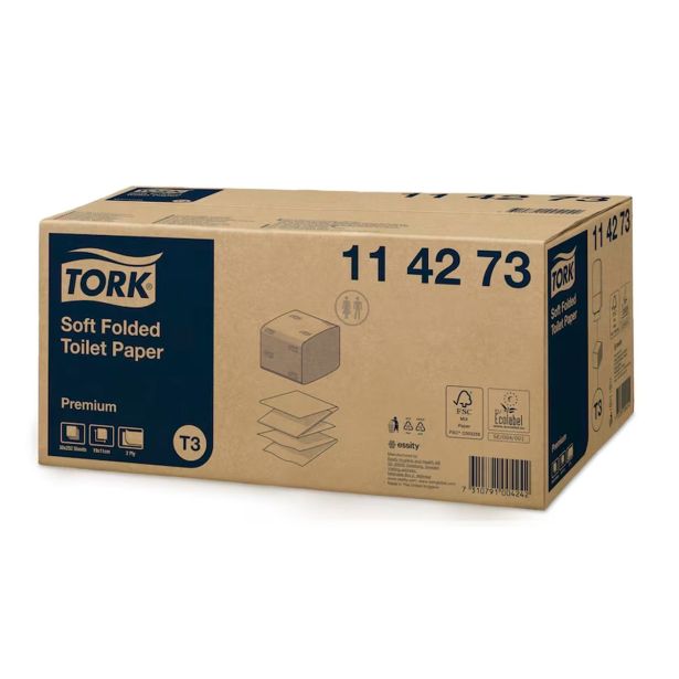 TOALETNI PAPIR TORK LISTIČI PREMIUM SOFT 2 SL. 30 ZAV/KARTON