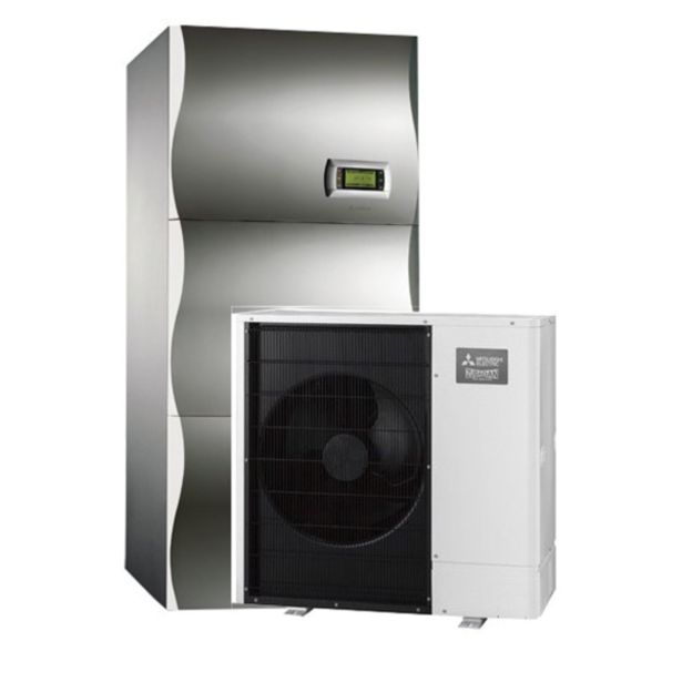 TOPLOTNA ČRPALKA ORCA + MITSUBISHI DUO 200 + PUHZ-SW100VAA SILENT