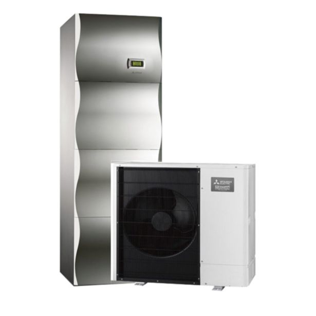 TOPLOTNA ČRPALKA ORCA + MITSUBISHI DUO 300 + PUHZ-SW75YAA SILENT