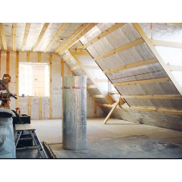 VEČSLOJNA TERMOIZOLACIJA ALPCOLOR TOPLOTNA IZOLACIJSKA 10MM ALUTHERMO QT. 1.2MX6.25M