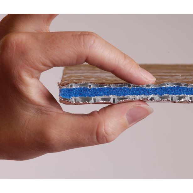 VEČSLOJNA TERMOIZOLACIJA ALPCOLOR TOPLOTNA IZOLACIJSKA 10MM ALUTHERMO QT. 1.2MX6.25M