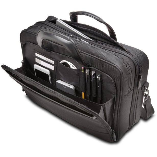TORBA / NAHRBTNIK KENSINGTON 17" ČRN K60387EU