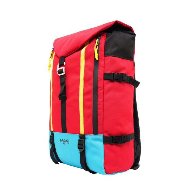 TORBA / NAHRBTNIK MOYE TRAILBLAZER AMSTERDAM 15.6" RDEČE MODER