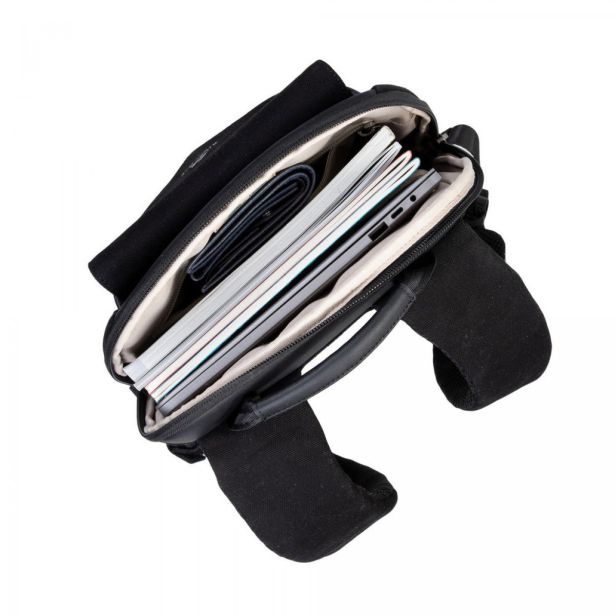 TORBA/NAHRBTNIK RIVACASE ZA PRENOSNIKE ČRNA 13,3"