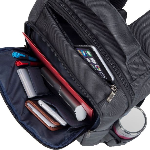 TORBA/NAHRBTNIK RIVACASE ZA PRENOSNIK ČRNA