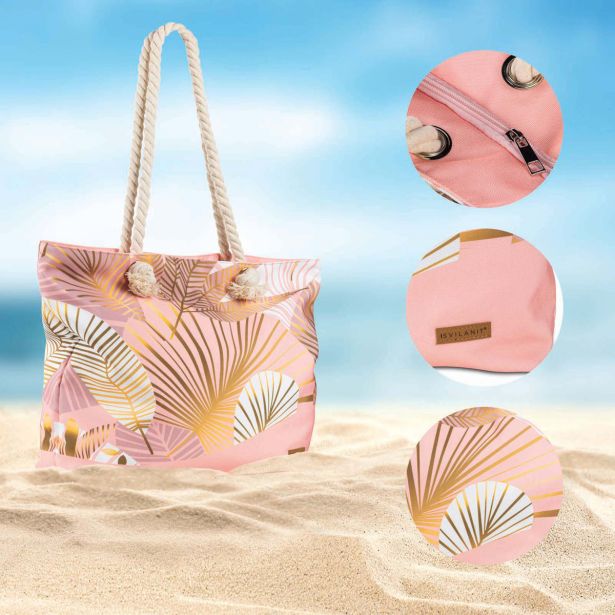 TORBA ZA NA PLAŽO SVILANIT TORBA PLAŽNA TROPIC