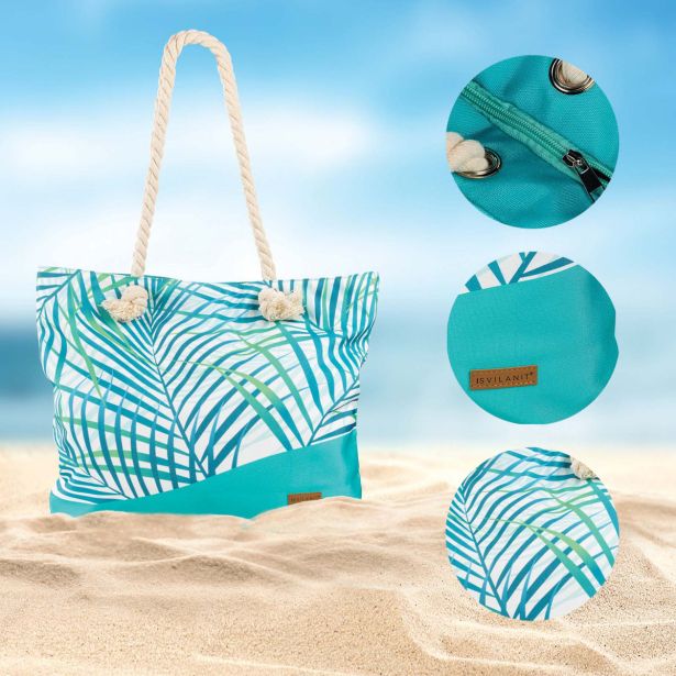 TORBA ZA NA PLAŽO SVILANIT TORBA PLAŽNA TROPIC