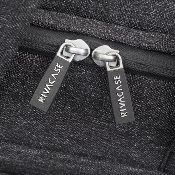 TORBA RIVACASE ZA MACBOOK PRO/ULTRABOOK ČRNO-SIVA