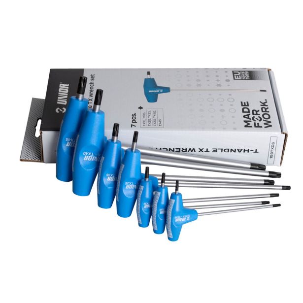 TORX IZVIJAČ UNIOR TX10-TX45 T ROČAJ 7 DELNA ART. 193TX-7CS