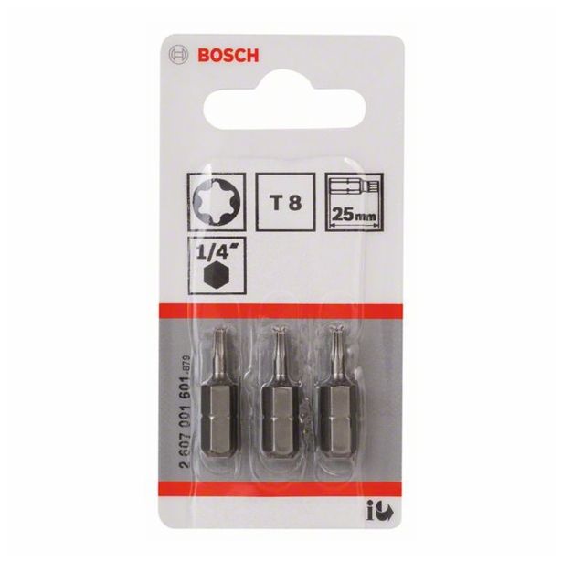 VIJAČNI NASTAVEK BOSCH EXTRA-HARD T8, 25 MM