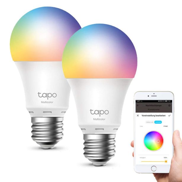 TP-LINK TAPO L530E MULTICOLOR SMART LED PAMETNA ŽARNICA, 2 KOSA