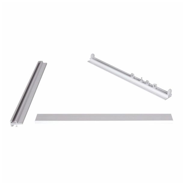 TRAČNICA DOPLAST 150 CM BREZ ROBA ENOTIRNA AL BELA