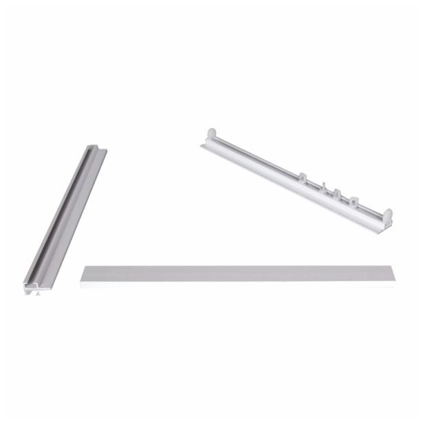 TRAČNICA DOPLAST 250 CM BREZ ROBA ENOTIRNA AL BELA