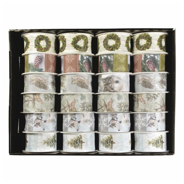 OKRASEK ZA JELKO R+W TRAK PRINT SORT. DEKO. 15-40 MM, 2-3.5 M