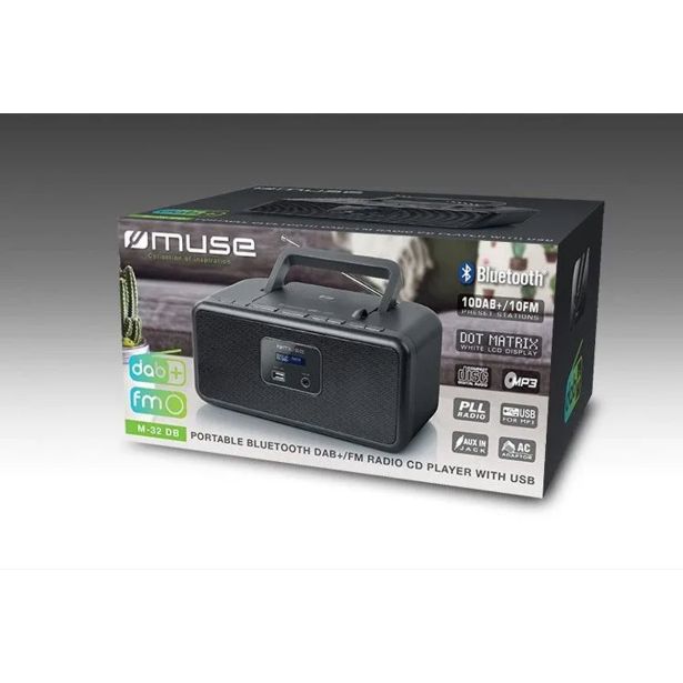 TRANZISTOR MUSE M-32 DB ČRN DAB+