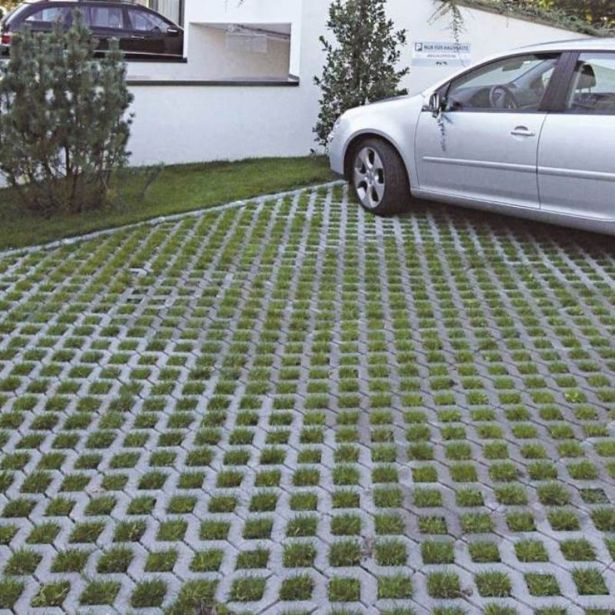 BETONSKI IZDELEK SEMMELROCK TRAVNA REŠETKA 60/40/10 CM SIVA