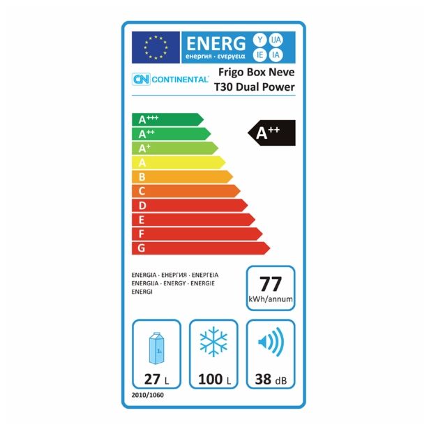 HLADILNA TORBA CN CONTINETAL TRDA T30 DUAL POWER 12V IN 220V