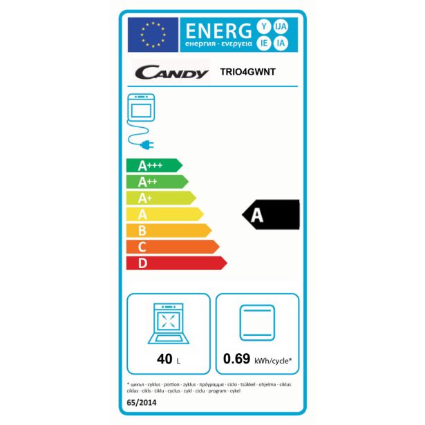PLINSKI ŠTEDILNIK CANDY TRIO 4GWNT/1