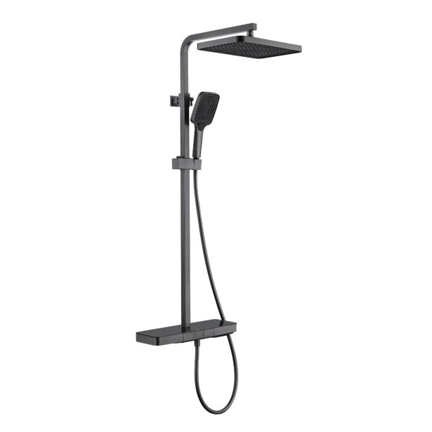 TUŠ SISTEM INTER CERAMIC PIANO ROYAL Z TUŠ ROČKO GUN SIVA