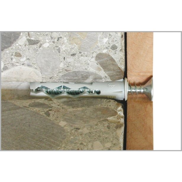 ZIDNI VLOŽEK Z VIJAKOM TUVT 10X50 VLOŽEK + VIJAK ZAV=4 KOS