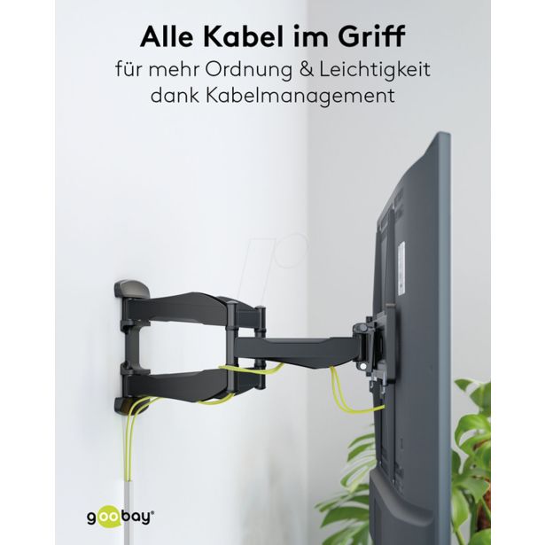 TV NOSILEC GOOBAY MONITOR NOS. STENSKI FULL MOTION L 37" TO 80" 45KG