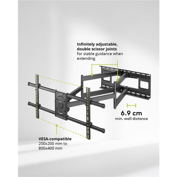TV NOSILEC GOOBAY MONITOR NOS. STENSKI WIDE RANGE PRO FULLMOTION XL