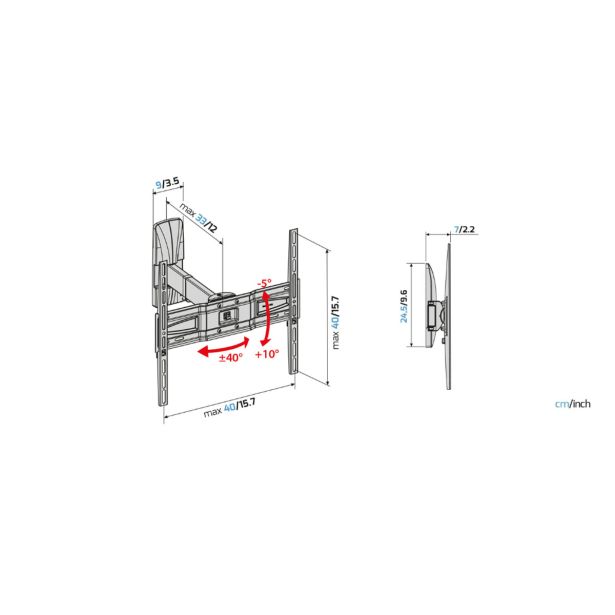 TV NOSILEC MELICONI SLIMSTYLE PLUS 400 SR
