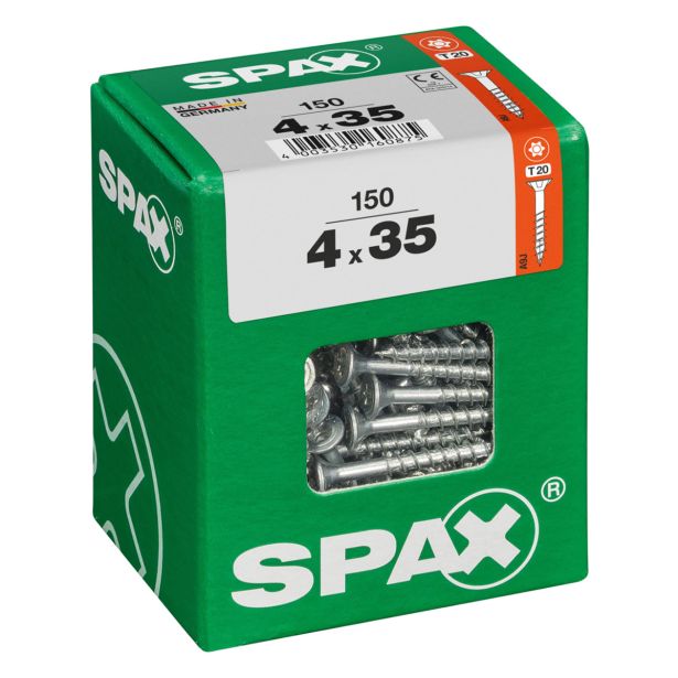 UNIVERZALNI VIJAK SPAX TX 4X35 WIROX A2F V ZAVITKU 150KOS