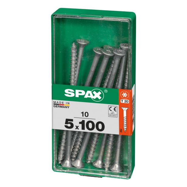 UNIVERZALNI VIJAK SPAX TX 5X100 WIROX A2F V ZAVITKU 10KOS