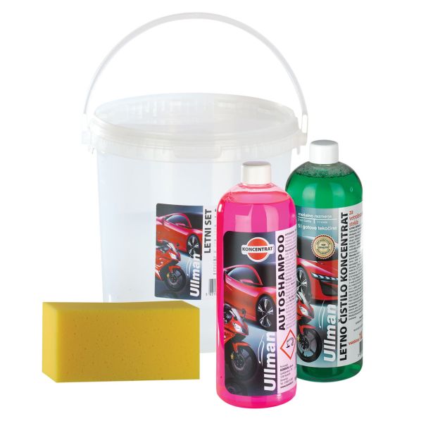 ULLMAN SET 4 DELNI ZA PRANJE AVTOMOBILA