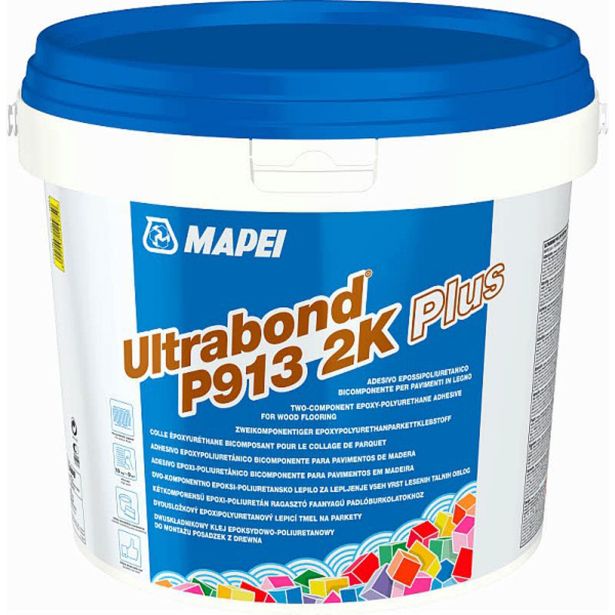 LEPILO ZA PARKET MAPEI ULTRABOND P913 2K PLUS SVETLI (A+B) 10KG