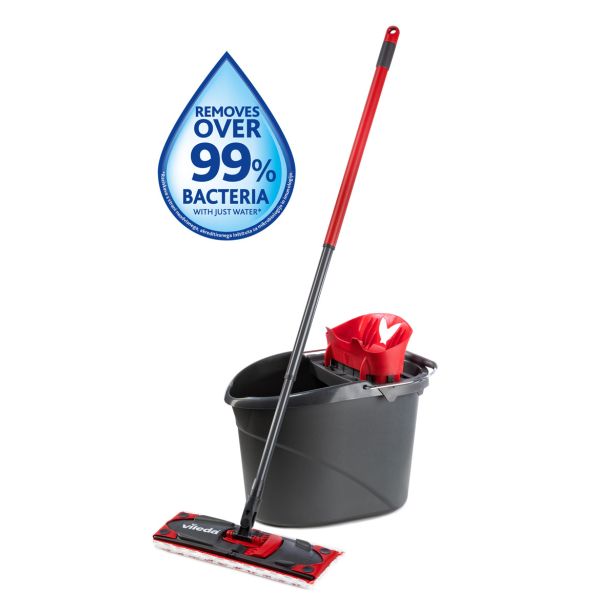 PRIPOMOČEK ZA ČIŠČ. TAL VILEDA ULTRAMAX KOMPLET Z DRŽALOM+VEDRO Z OŽEMAL.