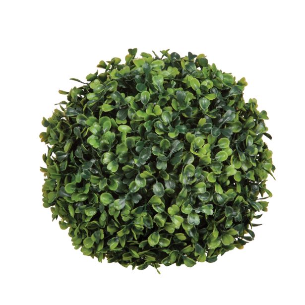 UMETNA LONČNICA MICA PUŠPAN KROGLA ZELEN VODOO D19CM