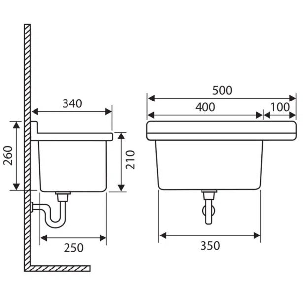 UMIVALNIK EUROCIERE ZUNANJI 50 BELA