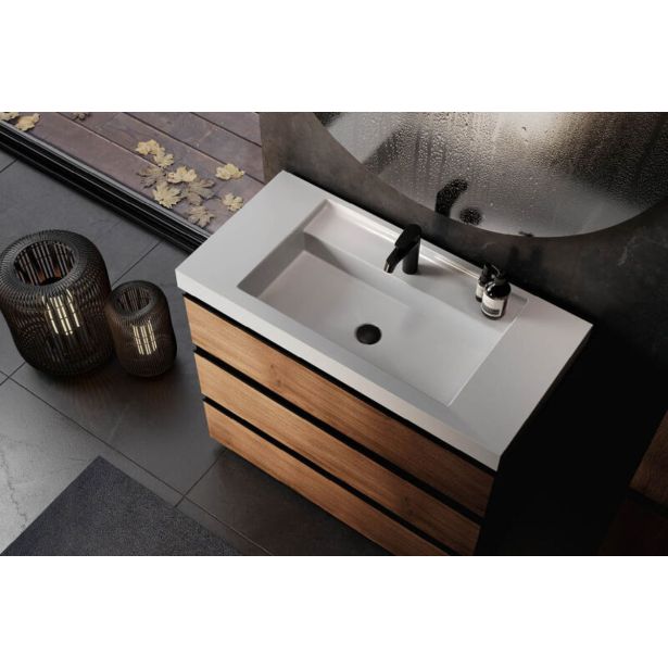 UMIVALNIŠKA ENOTA KOLPA SAN HARMONY OUHF 120 CO BRONASTI HRAST, UMIVALNIK