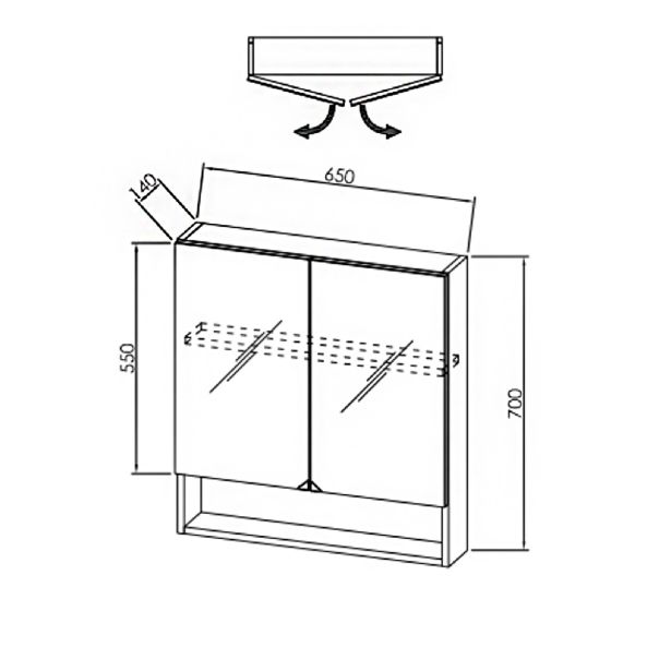 TOALETNA OMARICA KOLPA SAN TOE 65 WH