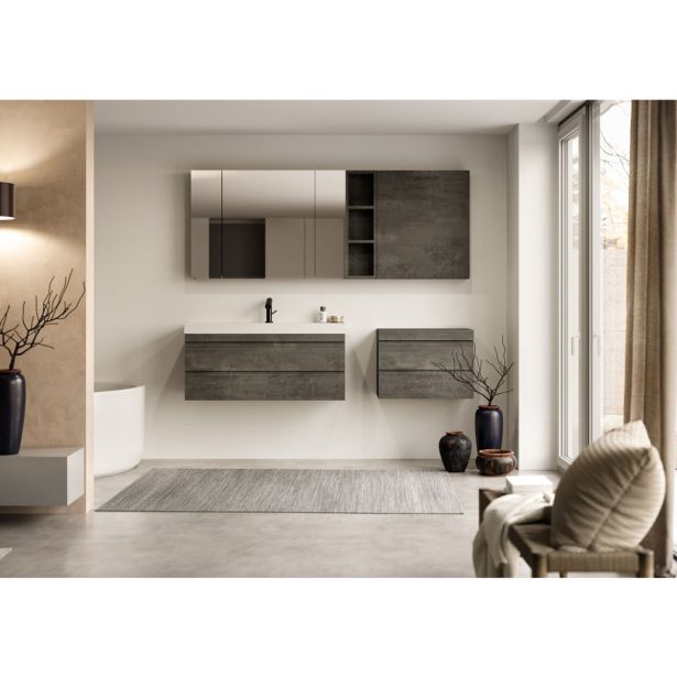 KOPANIŠKA OMARICA Z OGLEDALOM SAN TON 100 DC NAOMI